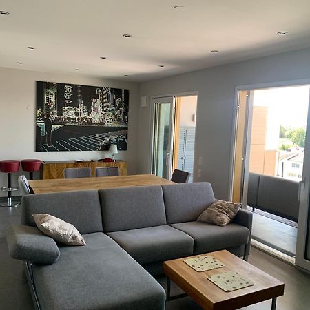 Penthouse Apartment Mit Alpenblick 腓特烈港 外观 照片